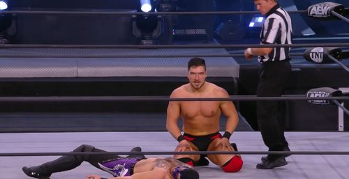 Trey Tucker and Ethan Page in AEW Dark: Elevation (2021)