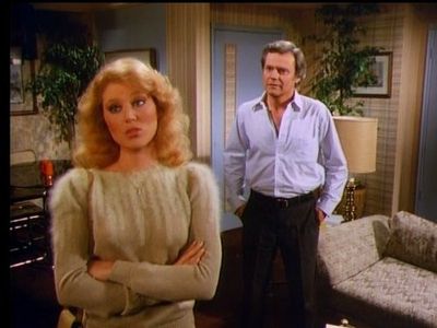 Ken Kercheval and Audrey Landers in Dallas (1978)