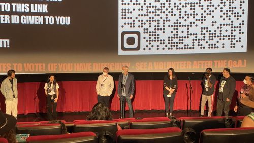 Nate Barlow at the Q&A for the Dances With Films LA Premiere of 