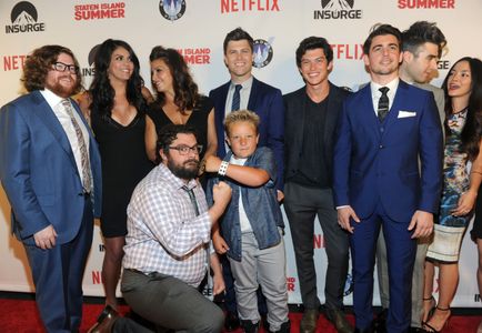 Gina Gershon, Bobby Moynihan, Graham Phillips, Colin Jost, Katie Cockrell, Casey Jost, Jackson Nicoll, John DeLuca, Zack