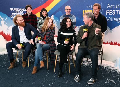 Julia Louis-Dreyfus, Miranda Otto, Will Ferrell, Nat Faxon, Jim Rash, Kristofer Hivju, Zach Woods, and Zoe Chao at an ev