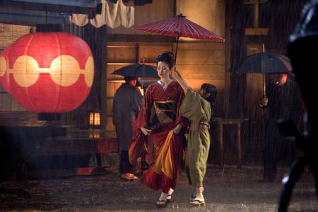 Gong Li and Suzuka Ohgo in Memoirs of a Geisha (2005)