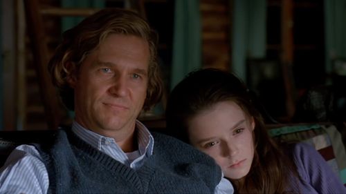 Jeff Bridges and Maggie Linderman in The Vanishing (1993)