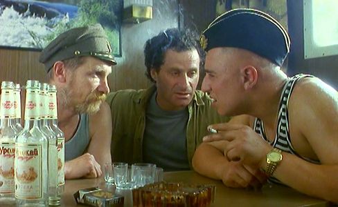 Viktor Bychkov, Aleksei Sevostyanov, and Semyon Strugachyov in Peculiarities of the National Fishing (1998)