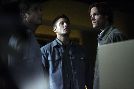 Jensen Ackles, David Newsom, and Jared Padalecki in Supernatural (2005)