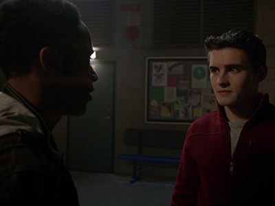 Khylin Rhambo and Michael Johnston in Teen Wolf (2011)