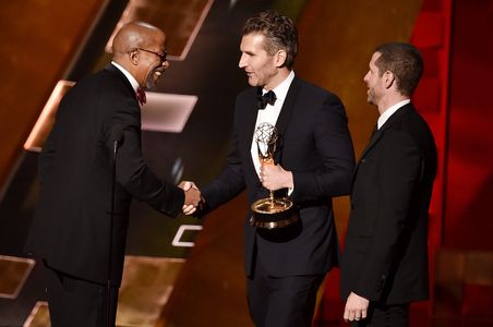 David Benioff and D.B. Weiss at an event for The 67th Primetime Emmy Awards (2015)