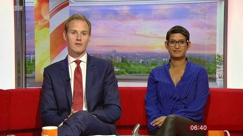 Naga Munchetty and Dan Walker in Breakfast (2000)