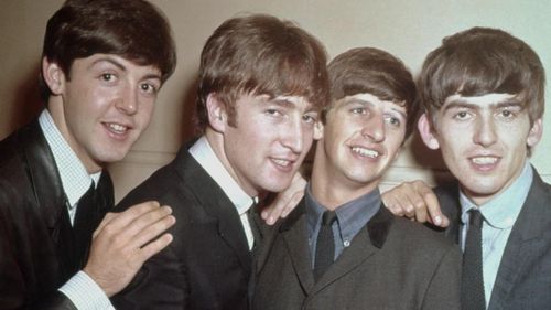 Paul McCartney, John Lennon, George Harrison, Ringo Starr, and The Beatles in How the Beatles Changed the World (2017)