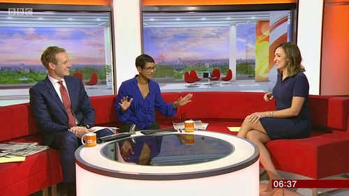 Sally Nugent, Naga Munchetty, and Dan Walker in Breakfast (2000)