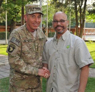 As General Petraeus' Media Production Advisor in Afghanistan