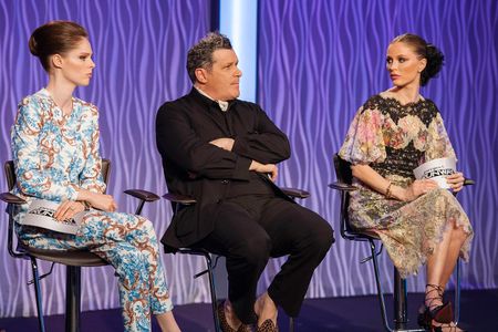 Isaac Mizrahi, Georgina Chapman, and Coco Rocha in Project Runway All Stars (2012)