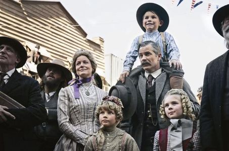 Anna Gunn, Timothy Olyphant, Leticia Lagutenko, Noelle E Parker, and Luke Patrick Dodge