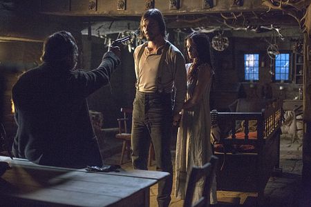 Josh Hartnett, Stephen Lord, and Eva Green in Penny Dreadful (2014)