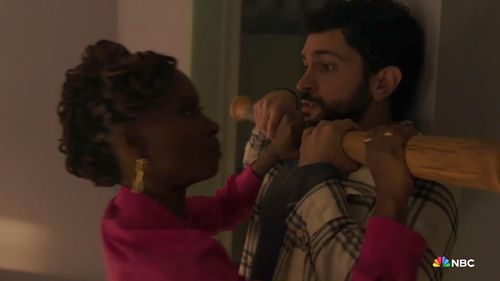 Shanola Hampton and Christopher Bencomo in Found (2023)