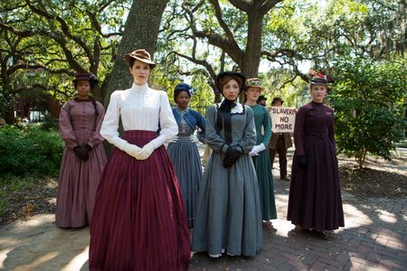 Jasika Nicole, Ana Mackenzie, Jessica De Gouw, DomiNque Perry, Dawntavia Bullard, and Bethany DeZelle in Underground (20