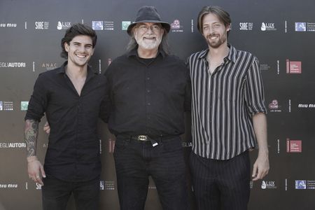 Alex Cvetkov, Craig Caton and Gabriele Fabbro at the 76 Venice Film Festival