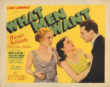 Carmelita Geraghty, Ben Lyon, and Pauline Starke in What Men Want (1930)