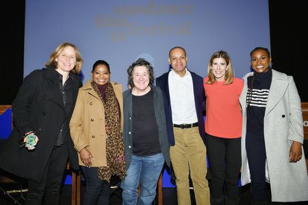 Octavia Spencer, Christine Vachon, Sarah Ellison, Issa Rae, and Patrick Gaspard