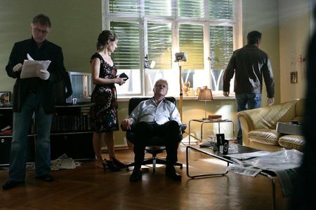 Marco Girnth, Margrit Sartorius, Andreas Schmidt-Schaller, and Lothar Wunderlich in Leipzig Homicide (2001)