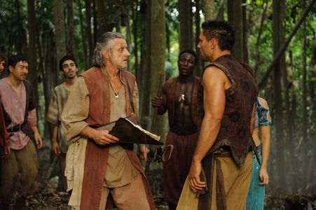 Manu Bennett, Pacharo Mzembe, and Terrence Antoniak in Sinbad and the Minotaur (2011)