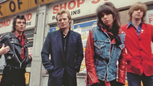 Chrissie Hynde, Martin Chambers, The Pretenders, Pete Farndon, and James Honeyman-Scott in Conan (2010)