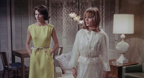 Marianna Hill and Gail Hire in Red Line 7000 (1965)