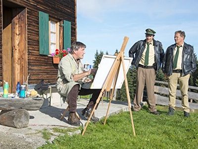 Johann Schuler, Christian Tramitz, and Helmfried von Lüttichau in Hubert ohne Staller (2011)