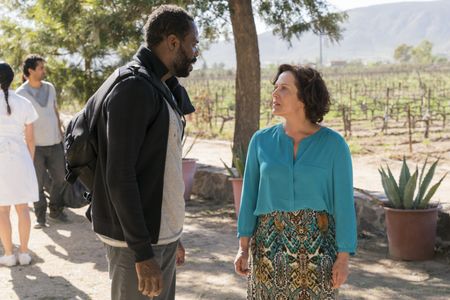 Colman Domingo and Marlene Forte in Fear the Walking Dead (2015)