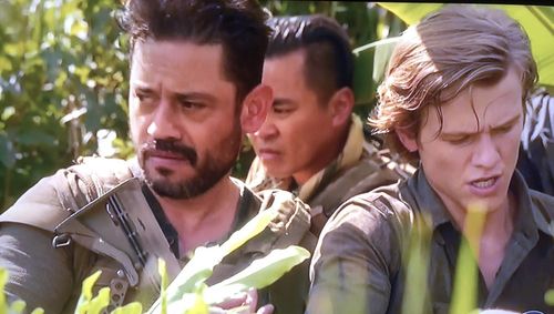 Matt Skollar and Lucas Till in MacGyver (2016)