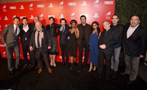 Michelle Forbes, Noah Taylor, Brian Michael Bendis, Justice Leak, Sharlto Copley, Michael Avon Oeming, Logan Browning, S