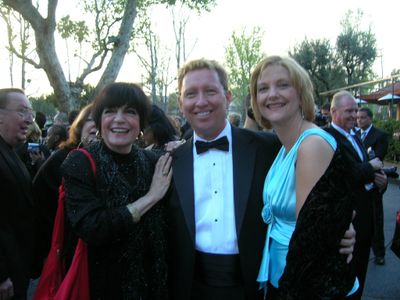 Jo Anne Worley with Dan and Deb Chinander at the San Fernando Valley International Film Festival