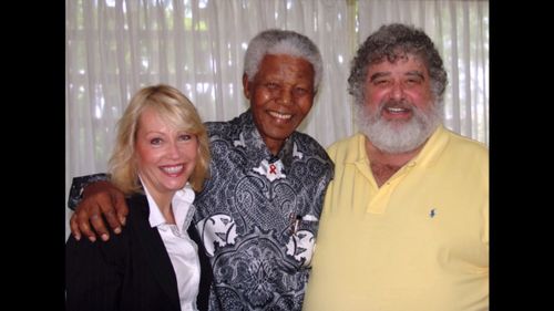 Mary Lynn Blanks, Nelson Mandela, and Chuck Blazer in FIFA Uncovered (2022)