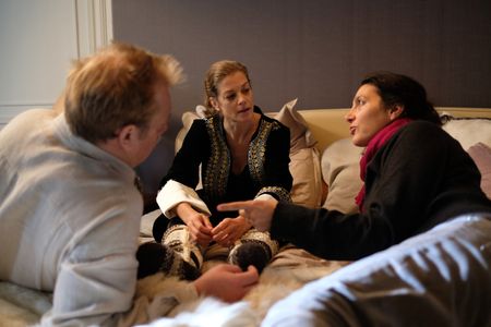 Marie Bäumer, Charly Hübner and Emily Atef in 3 Days in Quiberon (2018)