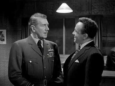 Michael Redgrave and George Rose in The Night My Number Came Up (1955)