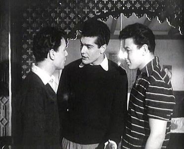 Omar Sharif, Abdel Halim Hafez, and Ahmed Ramzy in Our Best Days (1955)