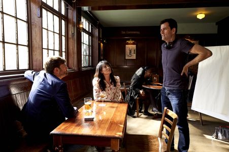 David Tennant, Simon Hynd, and Yasmine Akram