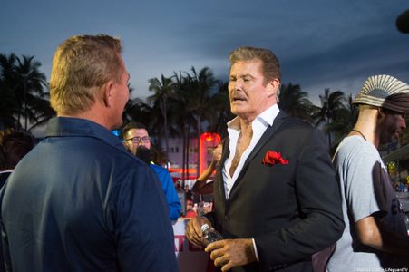 Lifeguard Tv host Wyatt Werneth speaks with The Hoff