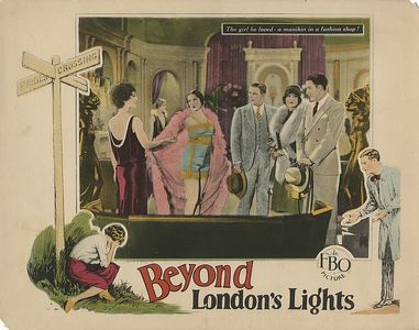 Adrienne Dore, Bill Elliott, Jacqueline Gadsdon, and Florence Wix in Beyond London Lights (1928)