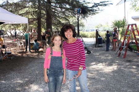 Veronika Bonell with Adrienne Barbeau