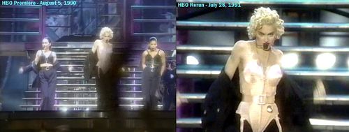 Madonna, Donna DeLory, and Niki Haris in Madonna: Blond Ambition World Tour Live (1990)