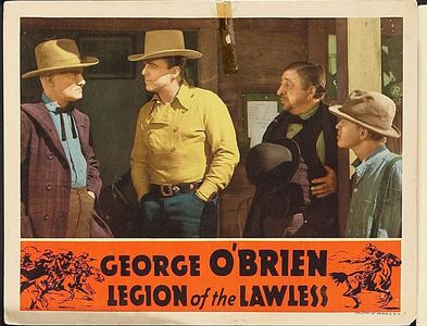 William 'Billy' Benedict, John Dilson, Herbert Heywood, and George O'Brien in Legion of the Lawless (1940)