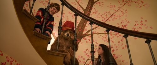 Ben Whishaw, Madeleine Harris, and Samuel Joslin in Paddington (2014)