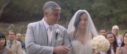 Demi Lovato and Jonny Davila in Tell Me You Love Me.