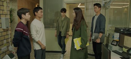 Jo Jae-yoon, Jeong Eu-Gene, Kim Seon-Ho, Ki Do-Hoon, and Ahn Seung-Kyoon in Catch the Ghost (2019)