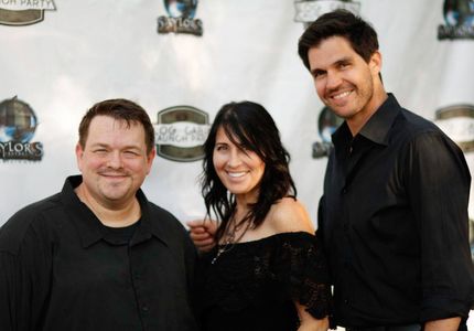 Producer Kenny Saylors, Television Personality Victoria (Koloff) Robinson and World Series Champion Pitcher Barry Zito