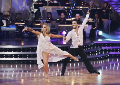 Mark Ballas and Shawn Johnson in Dancing with the Stars (2005)