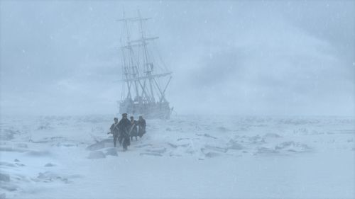 Sebastian Armesto, Tobias Menzies, and Aaron Jeffcoate in The Terror (2018)