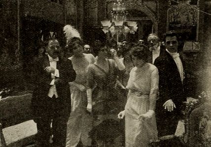 Edward Coxen, Winifred Greenwood, and John Steppling in False Gods (1914)