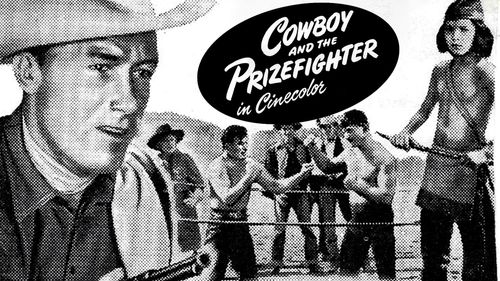 Jim Bannon, Don Haggerty, Lou Nova, Don Reynolds, and Marin Sais in Cowboy and the Prizefighter (1949)